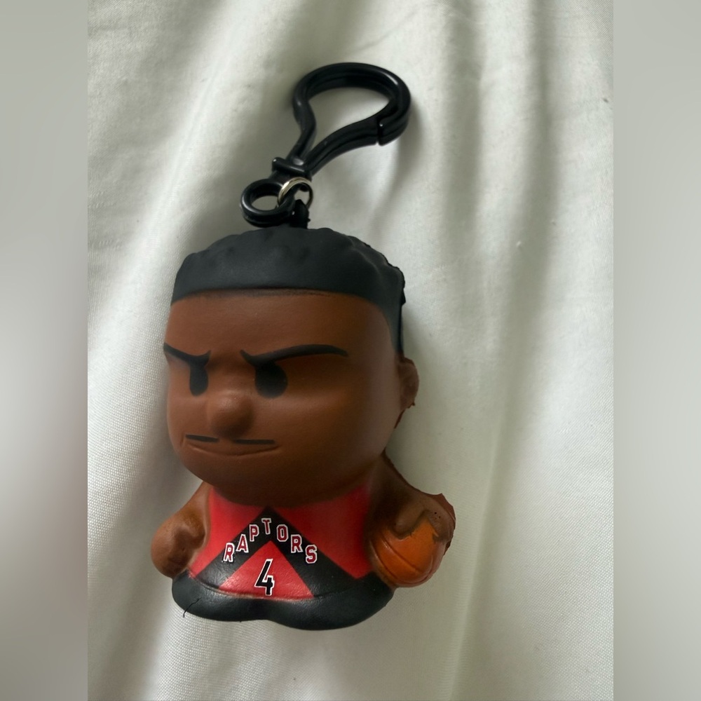NBA Toronto raptors Scottie Barnes Sqeezemate Keychain